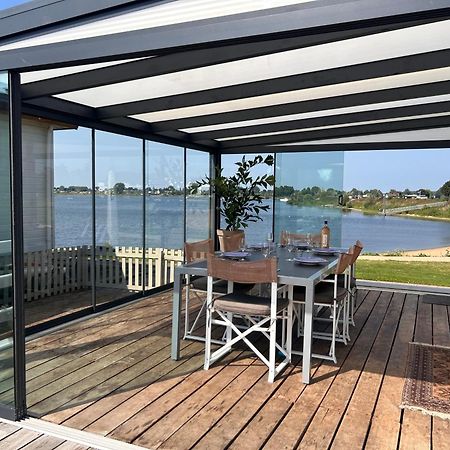 Luxe Chalet Direct Aan Het Water Met Strand Lith Εξωτερικό φωτογραφία